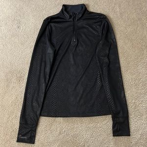 Texans NFL Team Apparel Quarter-Zip Pullover Jacket